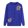 Middle-aged and elderly women's clothing for spring, autumn and winter: Grandma's knitted sweater, cardigan and top, middle-aged mom's coat, old lady's sweater Application Scenario